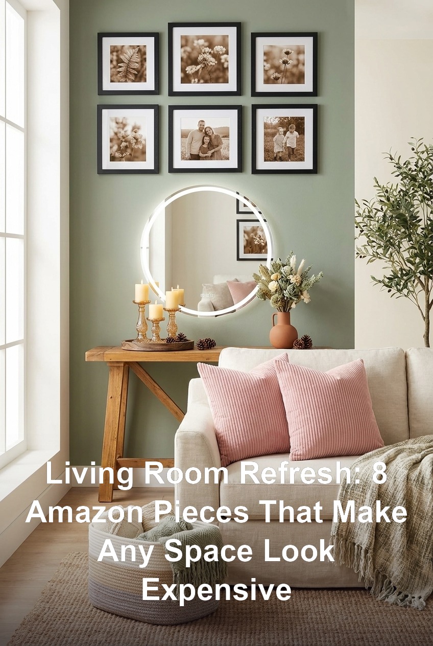 Living Room Refresh: 8 Amazon Pieces That Make Any Space Look Expensive