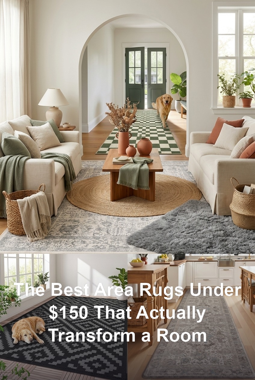 The Best Area Rugs Under $150 That Actually Transform a Room