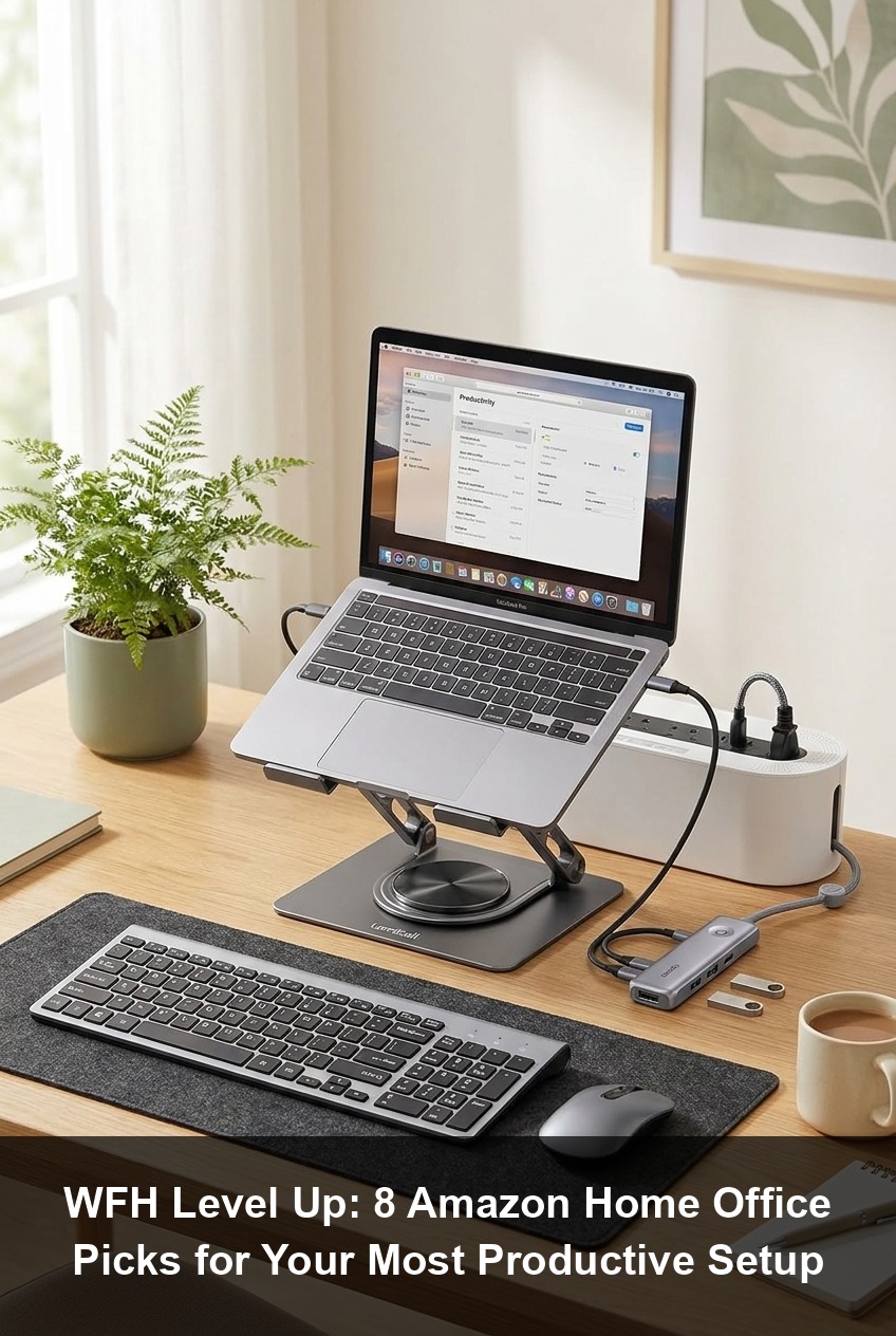 WFH Level Up: 8 Amazon Home Office Picks for Your Most Productive Setup