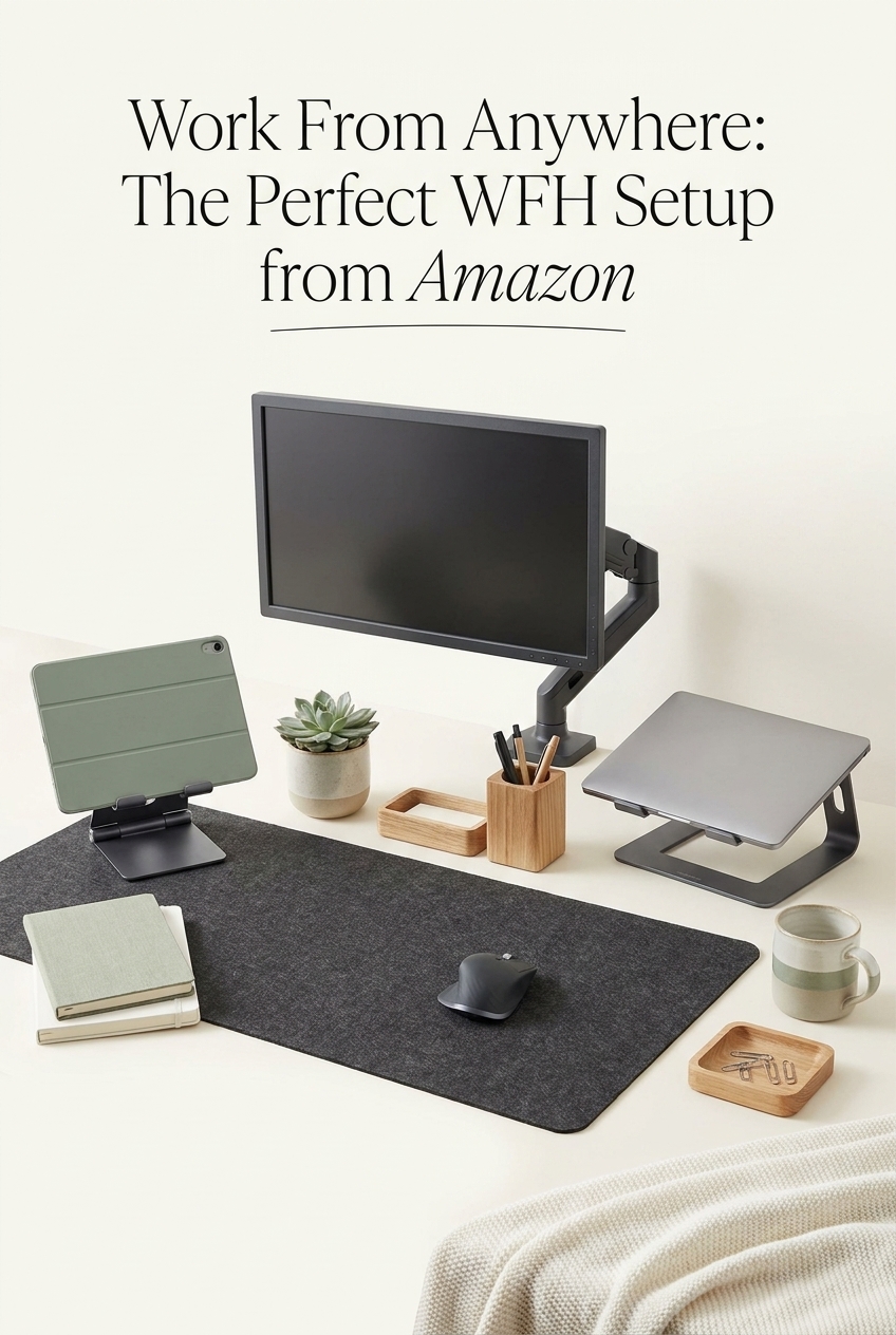 Work From Anywhere: The Perfect WFH Setup from Amazon